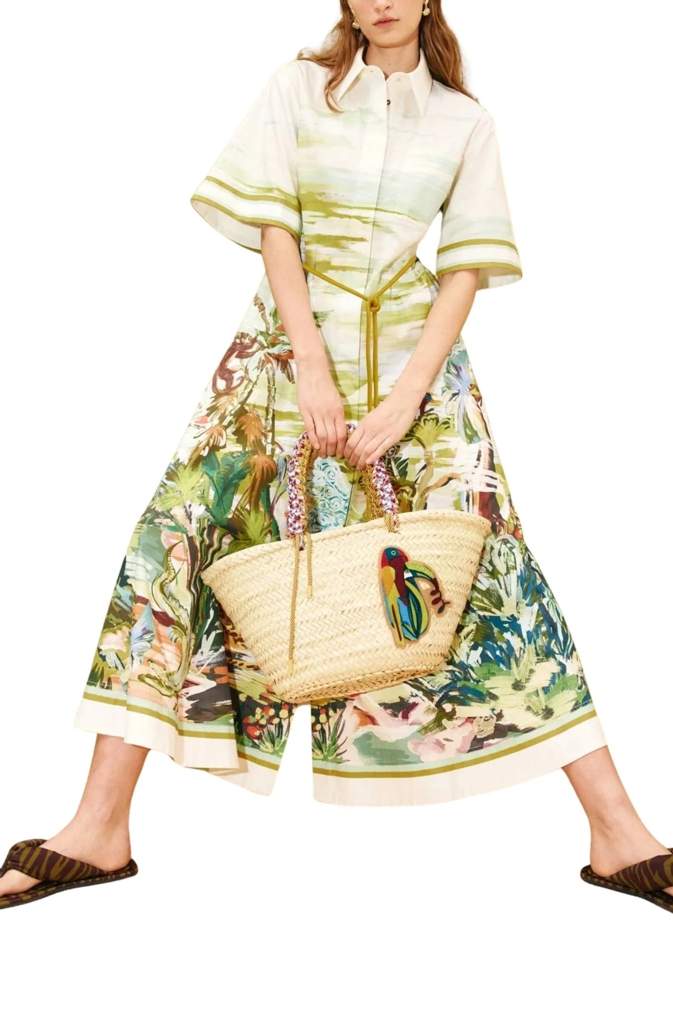 Alemais Jungle Boogie Shirtdress - Image 6