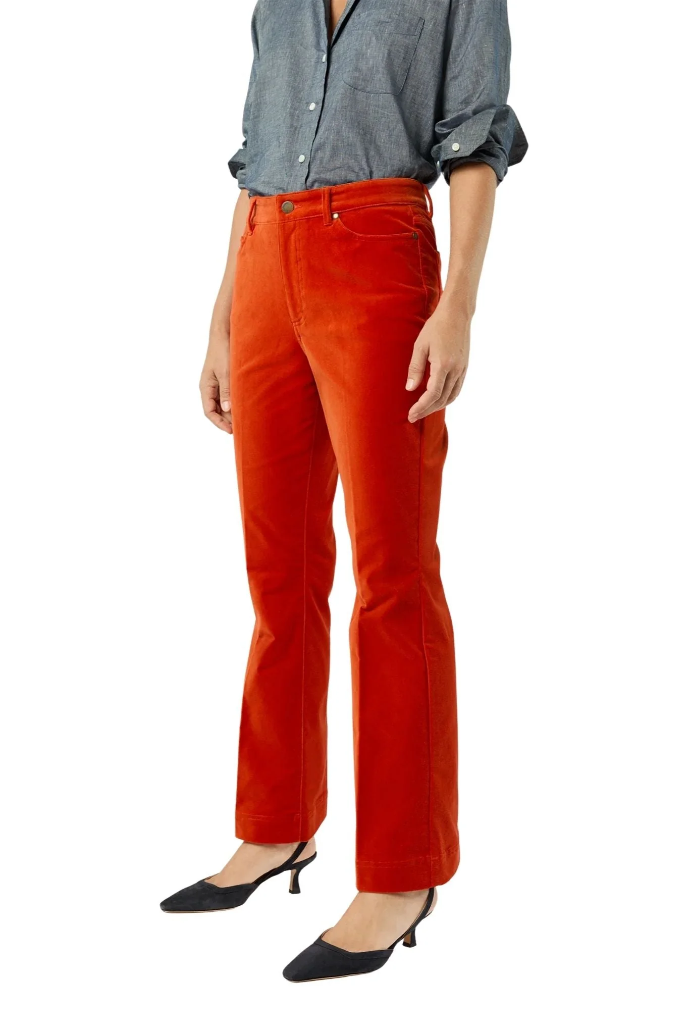 Ann Mashburn Kendall Flare 5-Pocket Jean - Image 4