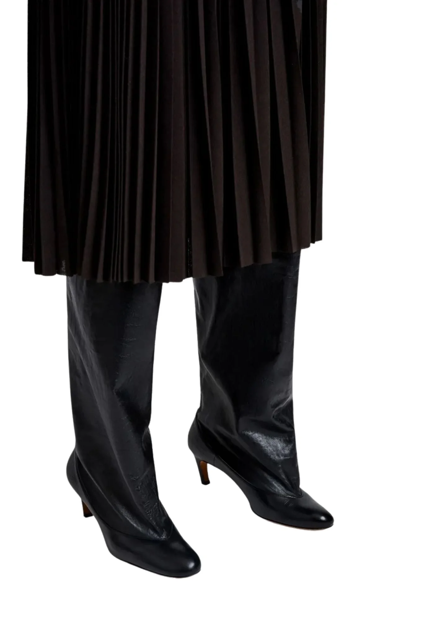 Proenza Schouler Uma Over The Knee Boots in Slick Calf - Image 4