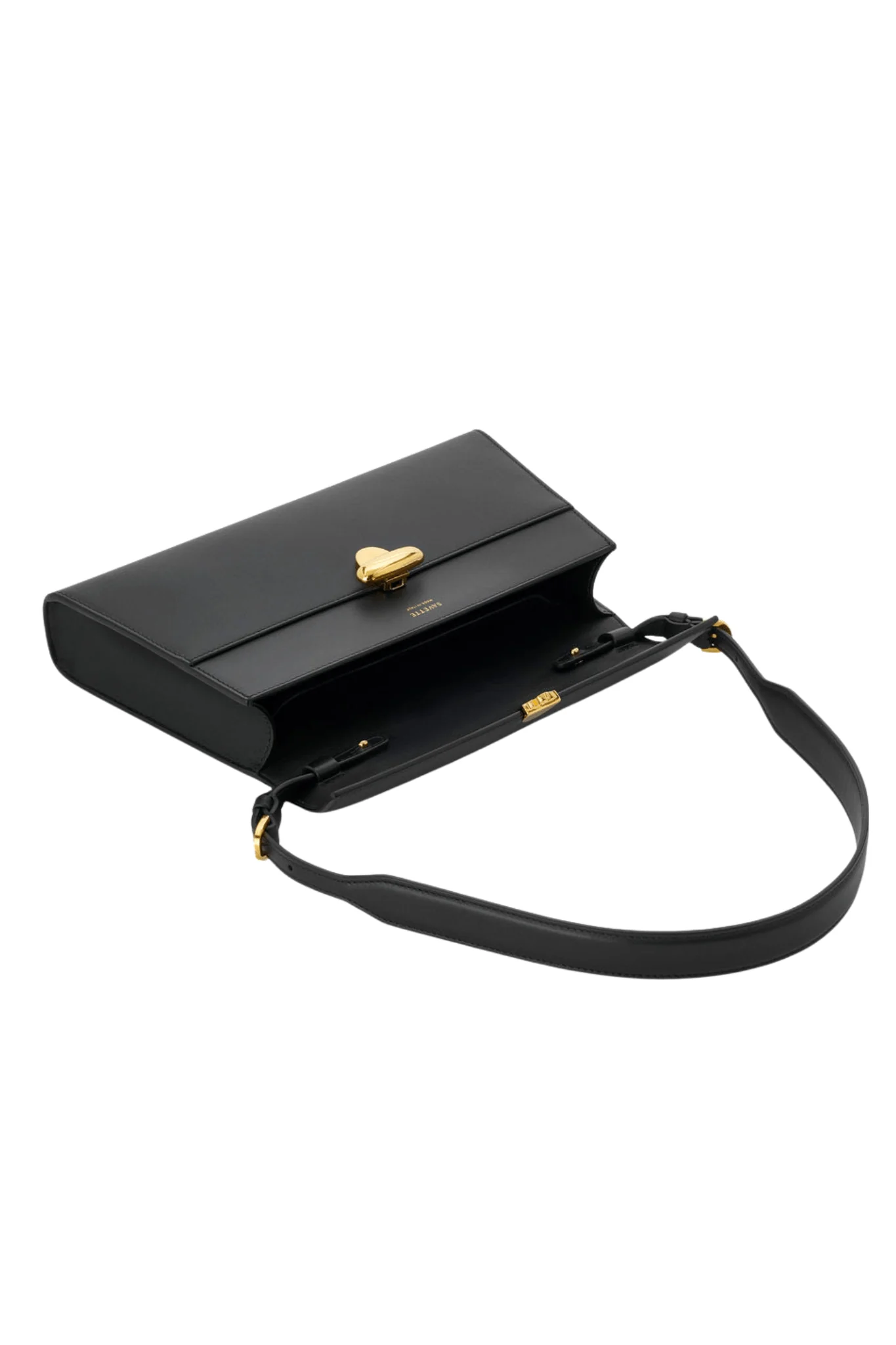 Savette Symmetry Shoulder Bag in Smooth Calf Leather - Image 3