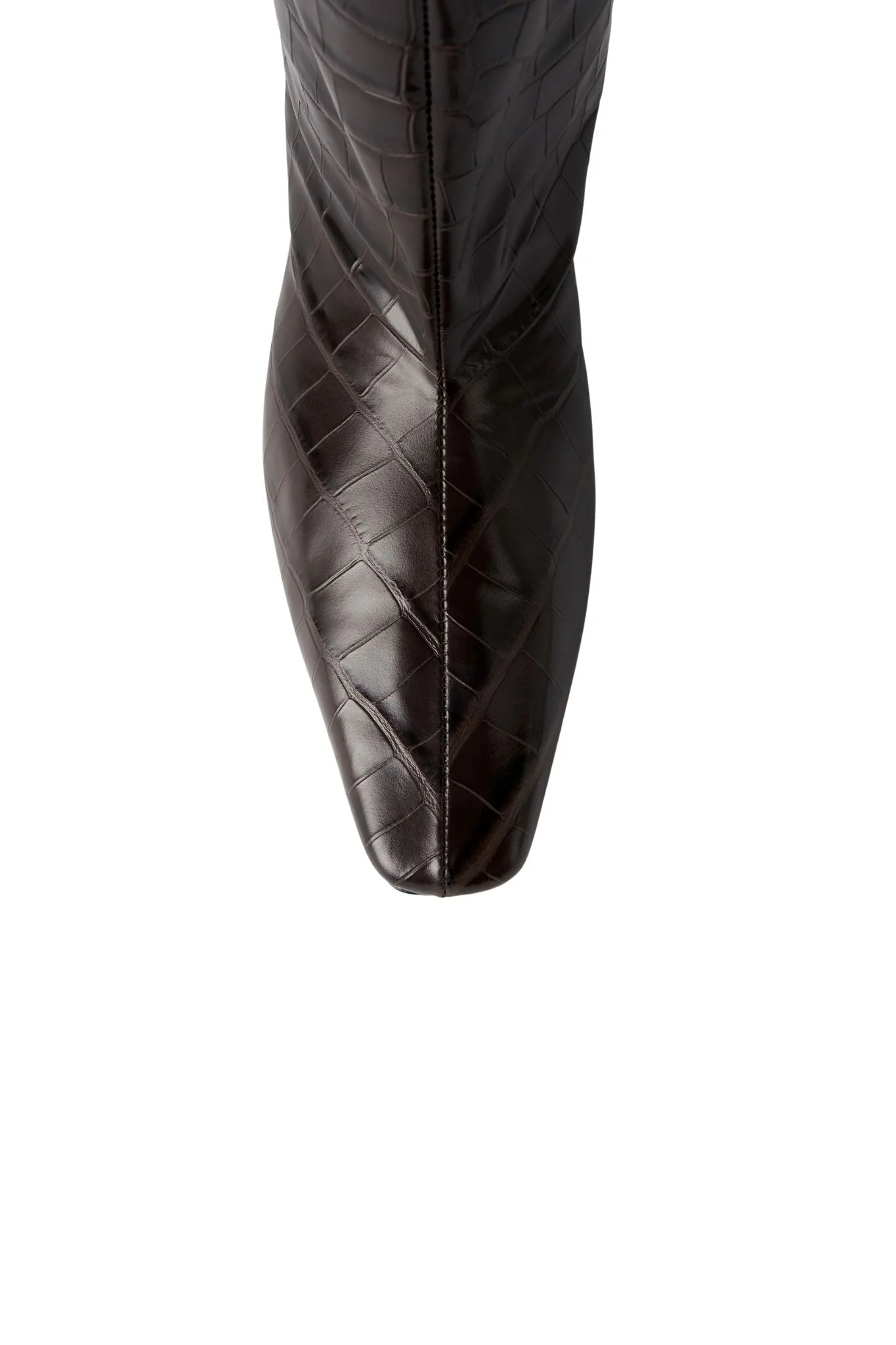 Toteme Croco-Embossed Wide-Shaft Boots - Image 7