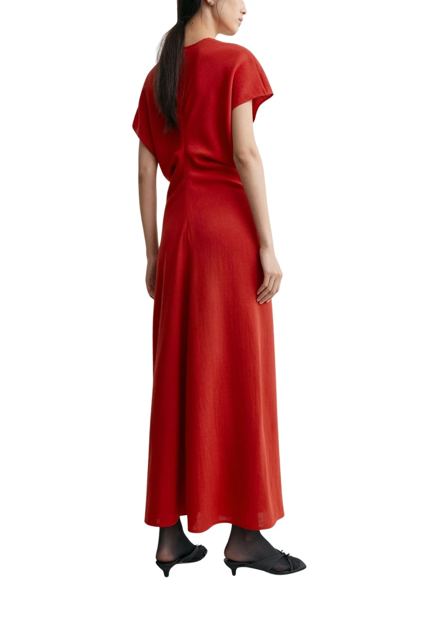 Toteme Slouch Waist Wool Dress - Image 4
