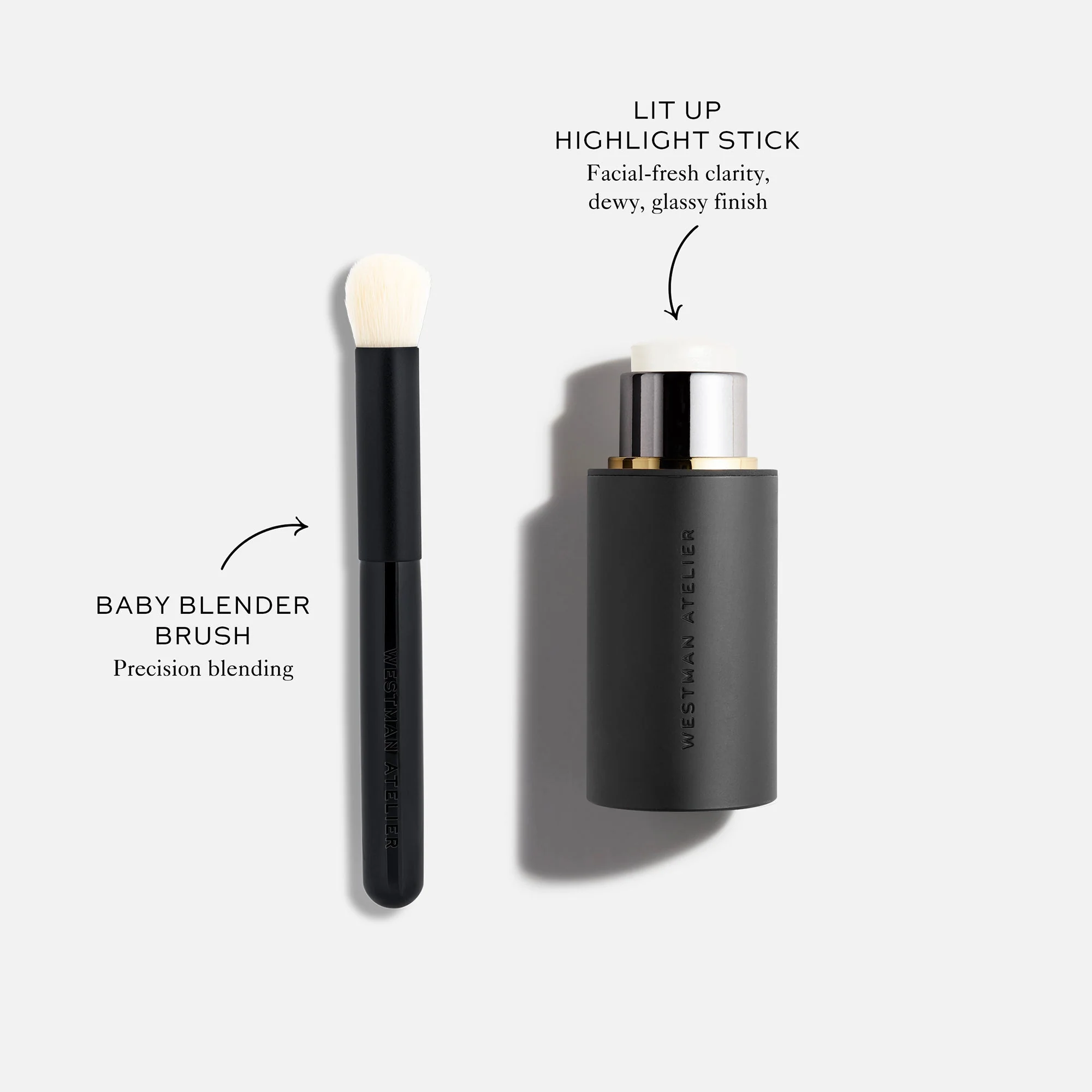 Westman Atelier Lit Up Highlighter Stick Nectar - Image 7